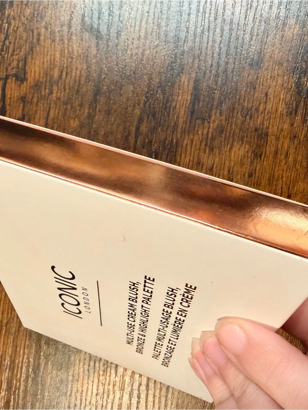 ICONIC London Multi-Use Blush, Bronze, and Highlight Cream Palette